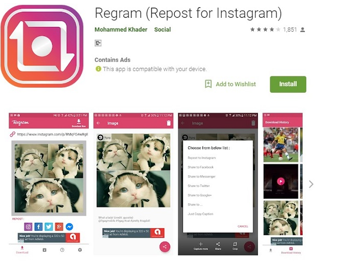 Best Repost App For Instagram 2018