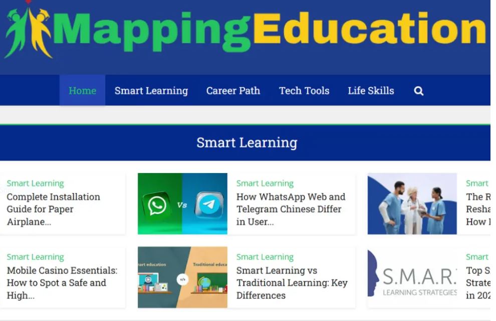 MappingEducation com